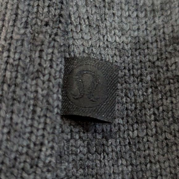 Lululemon Fleece & Thank You Pullover Heathered Black / Black - size 10 - Picture 5 of 10